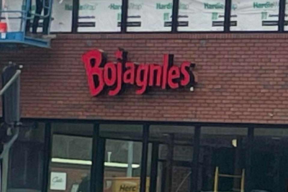 A Bojangles near Raleigh, North Carolina, botched the spelling of its sign during a recent renovation. Gonzalez Garden Landscape LLC