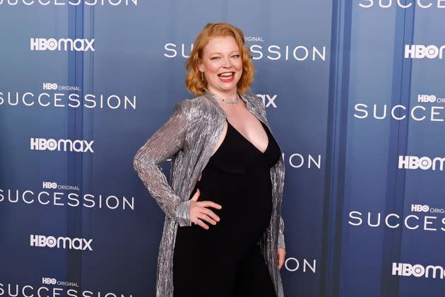 Sarah Snook attends the Season 4 premiere of HBO's 