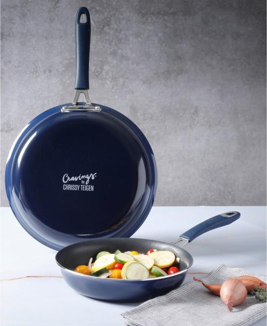 Cravings By Chrissy Teigen Aluminum Non Stick 1 -Piece Frying Pan