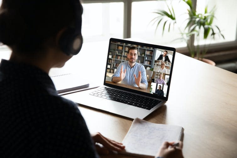 <span class="caption">Students learning online can build networks around the world.</span> <span class="attribution"><a class="link " href="https://www.shutterstock.com/image-photo/elearning-via-virtual-application-videocall-video-1704188839" rel="nofollow noopener" target="_blank" data-ylk="slk:fizkes/Shutterstock;elm:context_link;itc:0;sec:content-canvas">fizkes/Shutterstock</a></span>