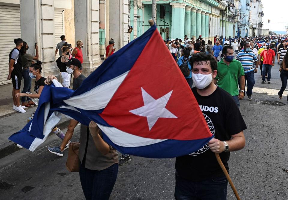 Photos From Inside Cuba Show the Intensity of Protests in Havana and Beyond