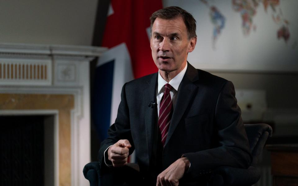 Jeremy Hunt – Zara Farrar / HM Treasury