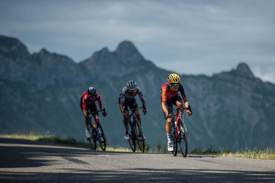 Stunning images of the 14th stage of the 2023 Tour de France, from Annemasse to Morzine Les Portes du Soleil