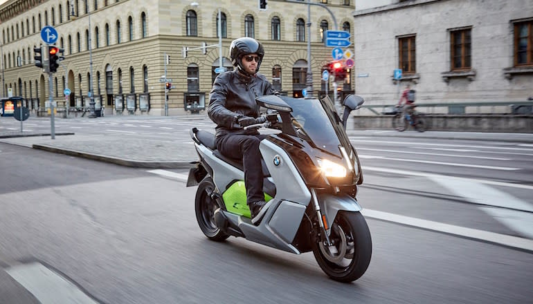 BMW's C evolution scooter