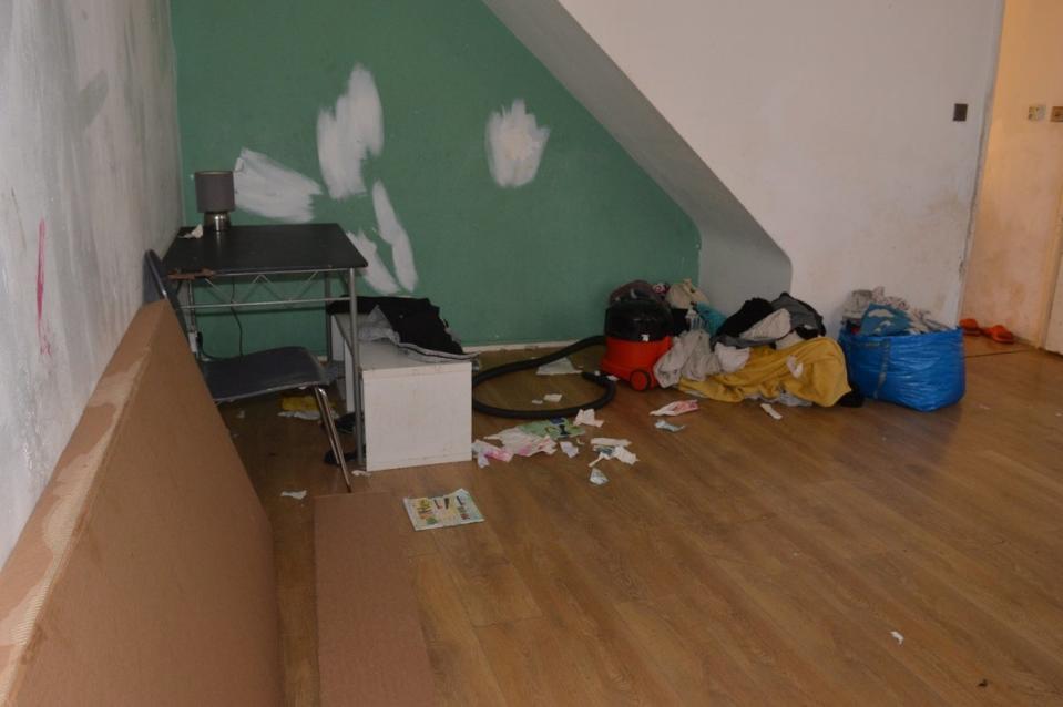 The room where the children were found (CPS)