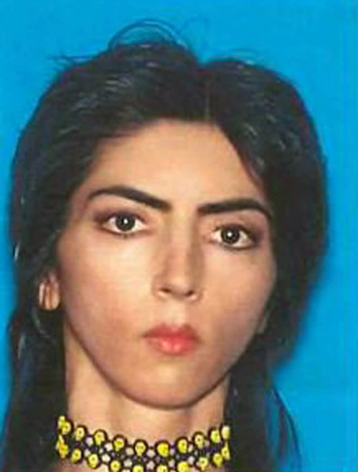 <p>Nasim Najafi Aghdam appears in a handout photo provided by the San Bruno Police Department, April 4, 2018. (Photo: San Bruno Police Department/Handout via Reuters) </p>