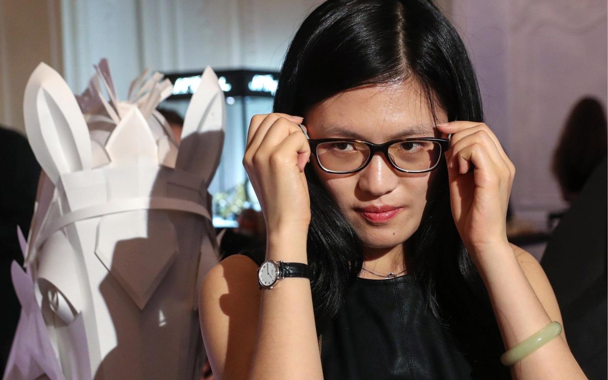 Hou Yifan attends the opening ceremony of the 2nd leg of the 2017 FIDE World Chess Grand Prix - TASS