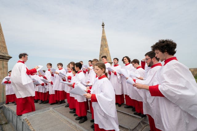 Ascension Day carol at St John’s Chapel – Cambridge