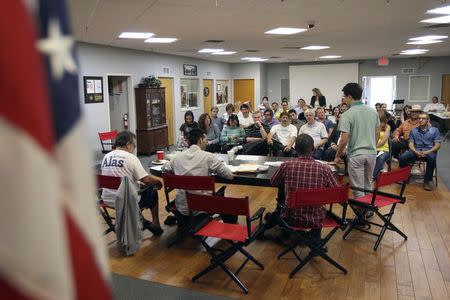 So-called "Liberty Kids" libertarian Republican activists meet in Burbank, California, July 27, 2014. REUTERS/David McNew