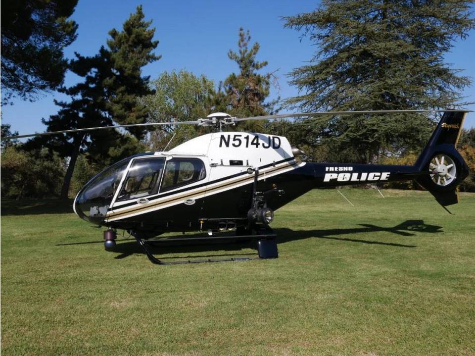 Fresno Mayor Jerry Dyer proposes replacing one of two aging Fresno Police Department helicopters in the 2024-25 budget by leasing over time rather than an up-front cost of about $5 million. The two Eurocopters are about 20 years old and are at the end of their anticipated service life.