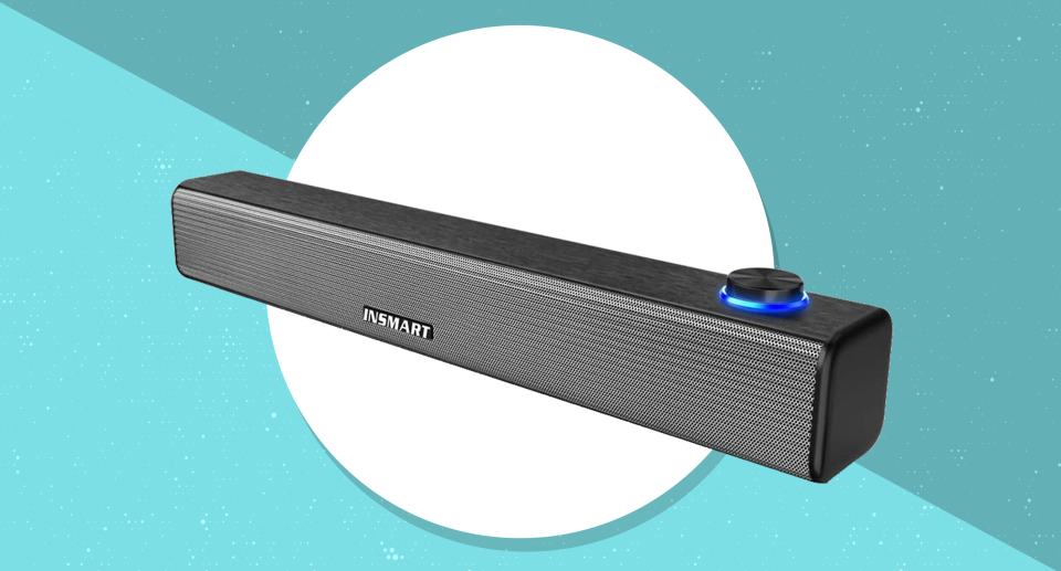 Save 43 percent on this Insmart Laptop Sound Bar. (Photo: Insmart)