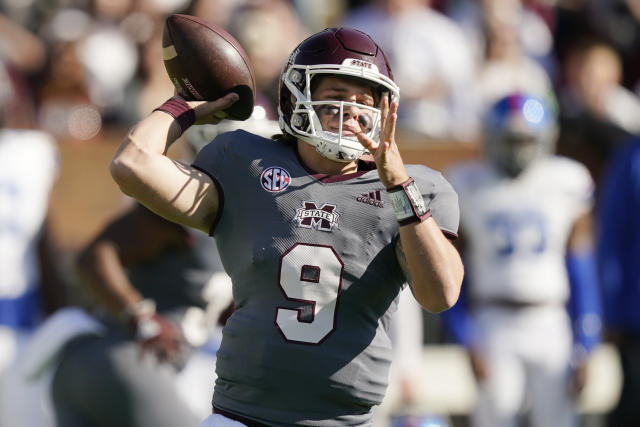 Will Rogers throws 5 TDs as Mississippi State football demolishes