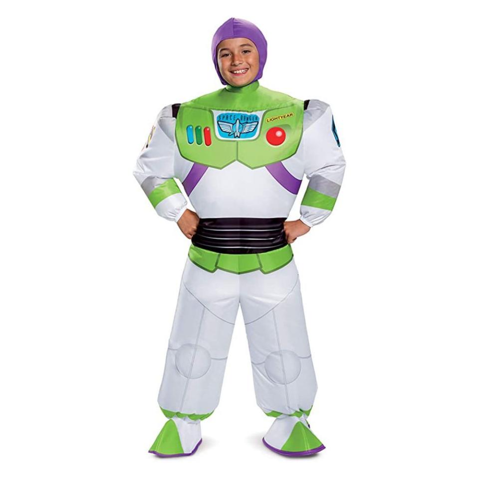 5) Inflatable Buzz Lightyear Costume (Kid)