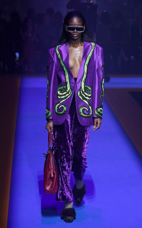 Gucci SS18 - Credit: Getty