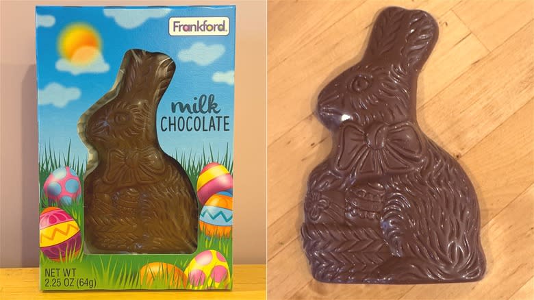 Frankford chocolate bunny