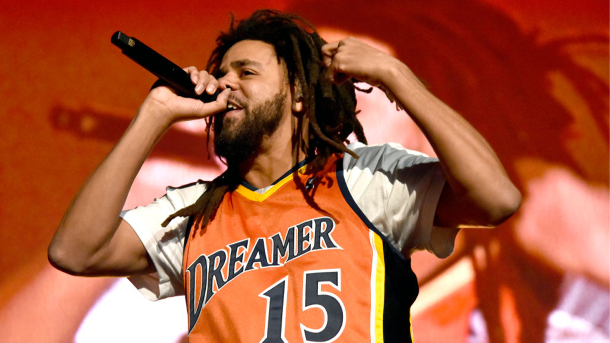 Musical artist J. Cole on cover of NBA 2K23 'DREAMER' edition