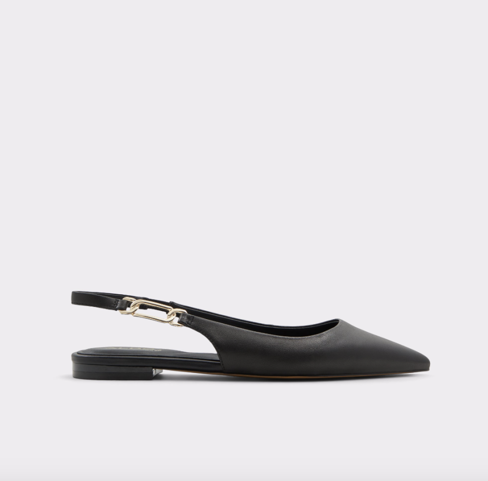 Anjela Ballet Flats in black (photo via Aldo)