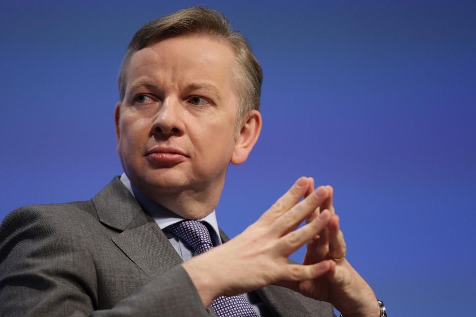 Then Education Secretary Michael Gove made the sweeping reforms in 2011. (AP Photo/Jon Super).