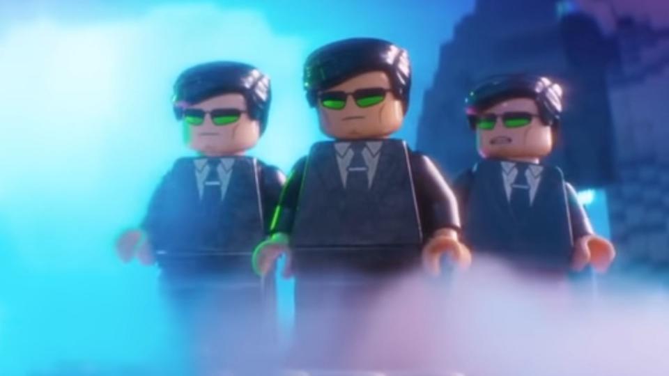 Agent Smith in Joker’s gang in the Lego Batman movie