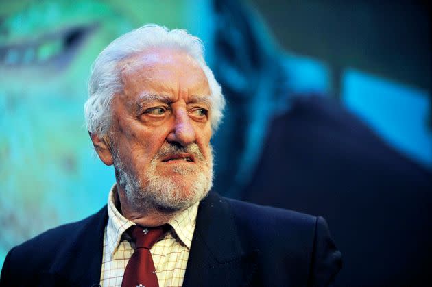 Bernard Cribbins looks on after receiving the annual J M Barrie Award for a lifetime of unforgettable work for children on stage, film, television and record in 2014. (Photo: via Associated Press)