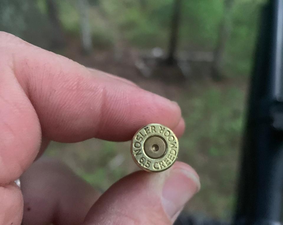 6.5 creedmoor brass, bear hunting