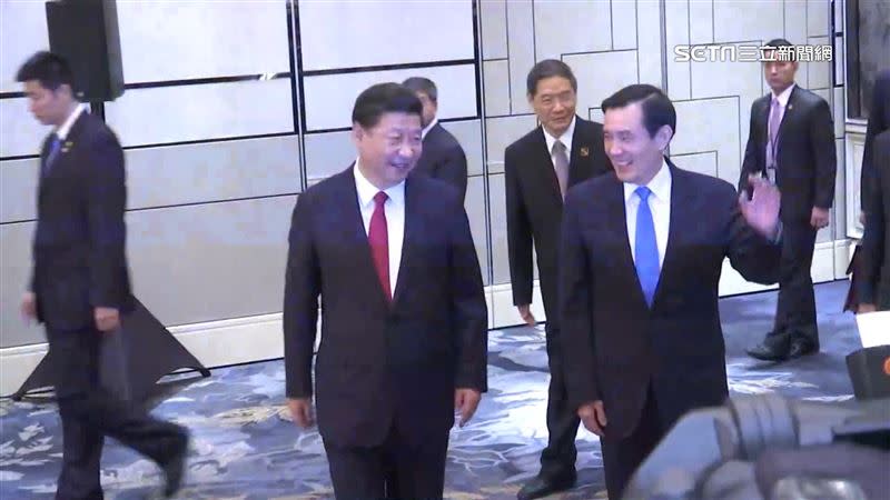 馬英九現為卸任總統，與中國領導人見面有不同意涵。