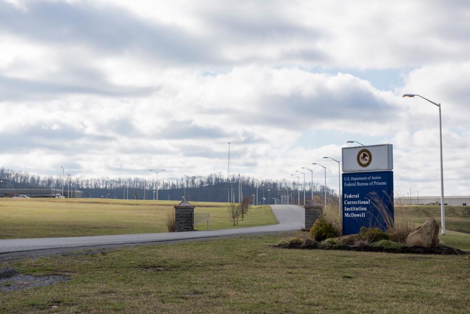 The Federal Correctional Institution, McDowell in Welch, West Virginia.