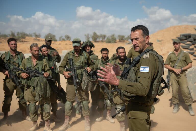 El jefe del Estado Mayor de las Fuerzas Armadas israelíes, el general  Herzi Halevi