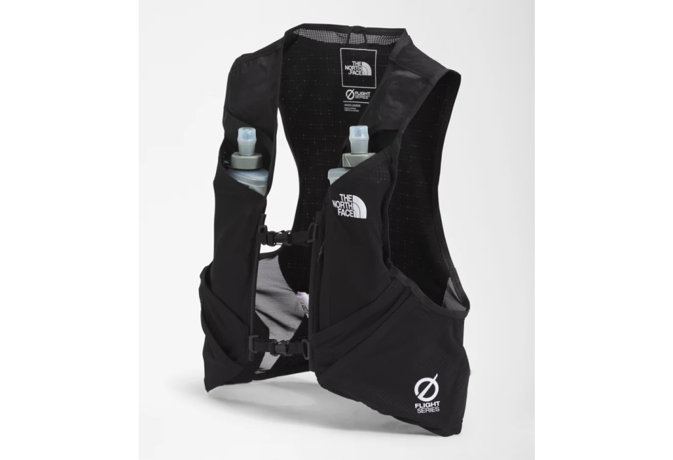 Black hydration vest