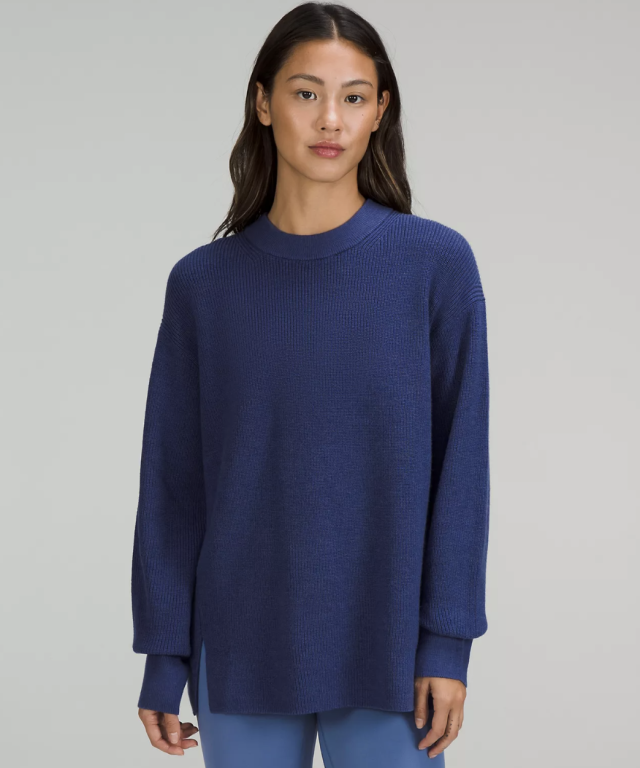 Lululemon NEW : REST LESS PULLOVER Blue Size 6 - $84 New With Tags - From  Denise