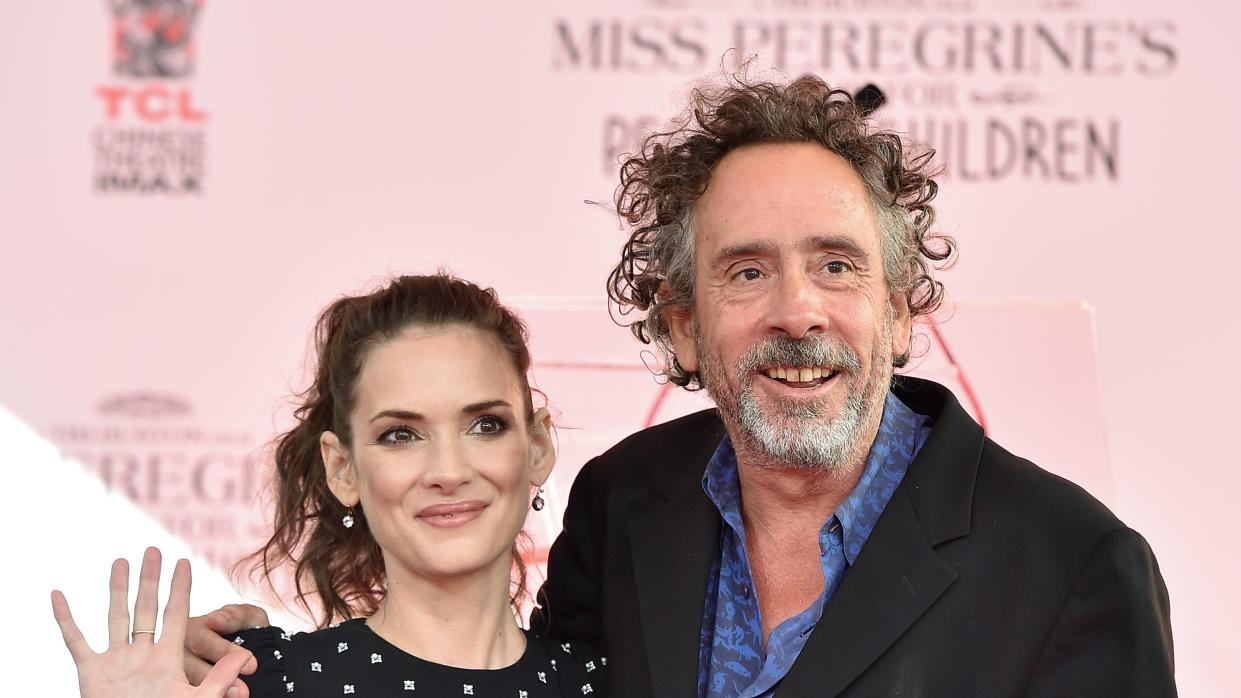 tim burton hand and footprint ceremony