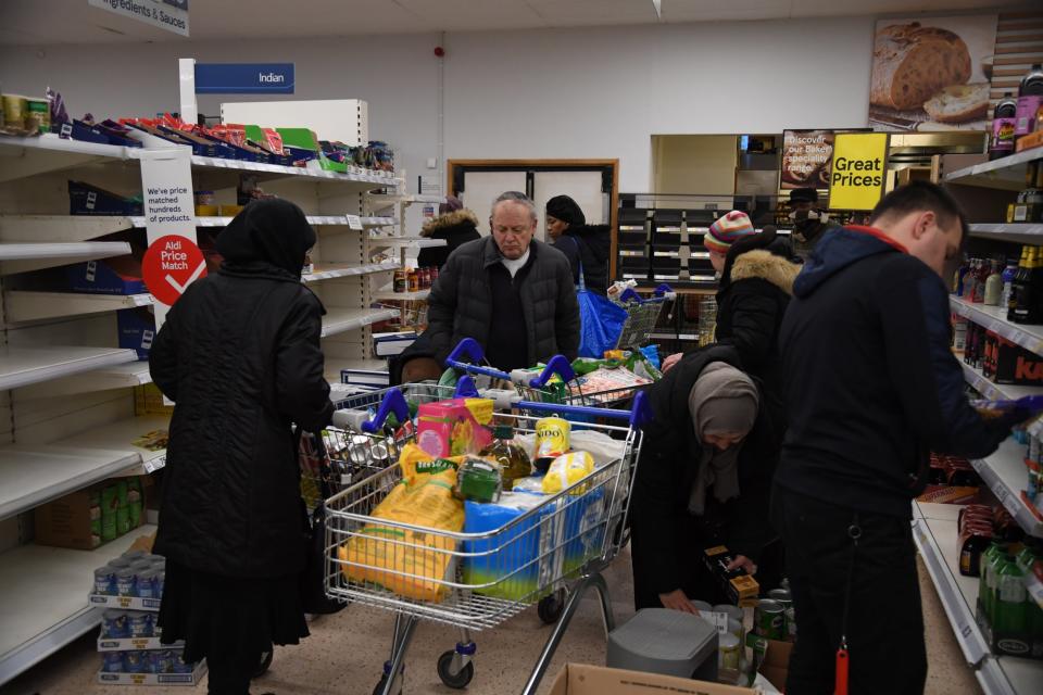 Shelves are empty across the UK (Jeremy Selwyn)