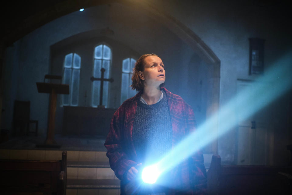 Samantha Morton as vicar Jack.