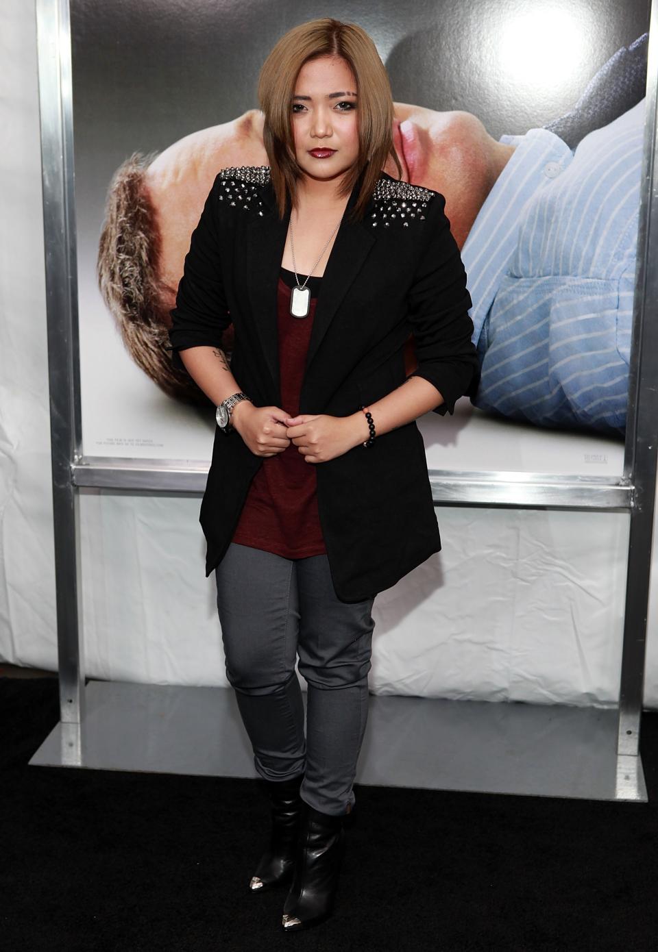 NEW YORK, NY - OCTOBER 09: Charice Pempengco attends the "Here Comes The Boom" premiere at AMC Loews Lincoln Square on October 9, 2012 in New York City. (Photo by Robin Marchant/Getty Images)