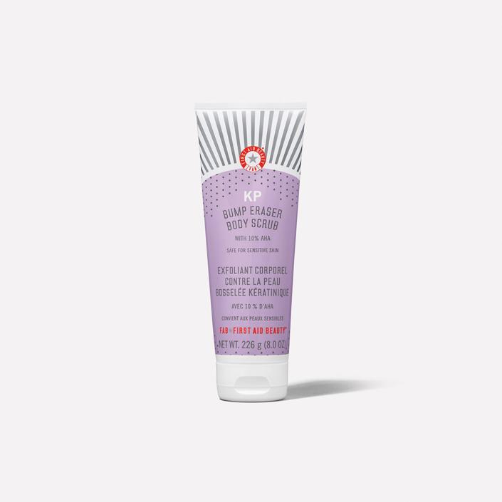 <p><strong>KP Bump Eraser Body Scrub 10% AHA</strong></p><p>firstaidbeauty.com</p><p><strong>$28.00</strong></p><p><a href="https://go.redirectingat.com?id=74968X1596630&url=https%3A%2F%2Fwww.firstaidbeauty.com%2Fskin-care-products%2Fserums-and-treatments%2Fkp-bump-eraser-body-scrub-with-aha&sref=https%3A%2F%2Fwww.elle.com%2Fbeauty%2Fmakeup-skin-care%2Fg37870658%2Fblack-friday-cyber-monday-beauty-deals-2021%2F" rel="nofollow noopener" target="_blank" data-ylk="slk:Shop Now" class="link rapid-noclick-resp">Shop Now</a></p><p>At <a href="https://go.redirectingat.com?id=74968X1596630&url=https%3A%2F%2Fwww.firstaidbeauty.com%2F&sref=https%3A%2F%2Fwww.elle.com%2Fbeauty%2Fmakeup-skin-care%2Fg37870658%2Fblack-friday-cyber-monday-beauty-deals-2021%2F" rel="nofollow noopener" target="_blank" data-ylk="slk:First Aid Beauty" class="link rapid-noclick-resp">First Aid Beauty</a> this year, from Nov. 27 to Dec. 1, take 30% off site-wide (like this KP scrub) <strong>with the promo code MAGIC30.</strong> </p>