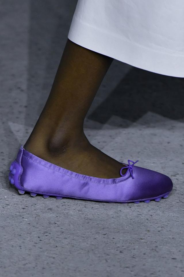 Trend Prediction: Goodbye Chunky Heels, Hello Again Ballet Flats —  Exhibit A