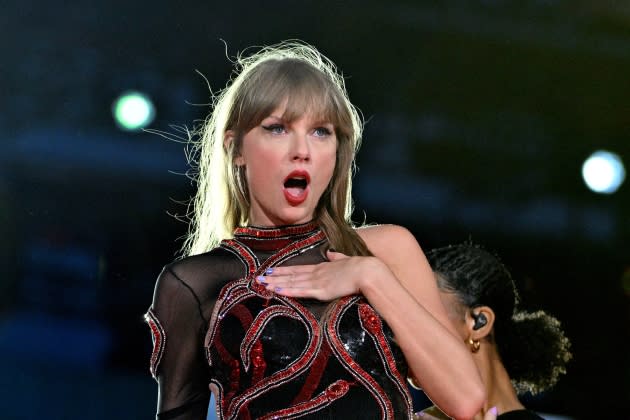 Night Two Of Taylor Swift | The Eras Tour - Kansas City, MO - Credit: Fernando Leon/TAS23/Getty Images
