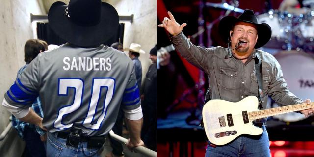 Trump Fans Came After Garth Brooks for Wearing a 'Sanders' Jersey