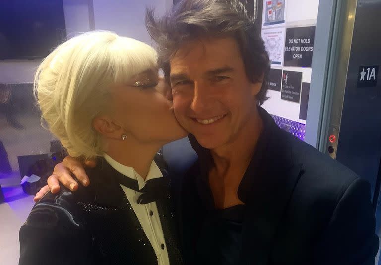 Lady Gaga y Tom Cruise