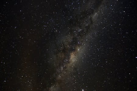 FILE PHOTO: View of the Milky Way from an area of Puyehue National Park near Osorno City