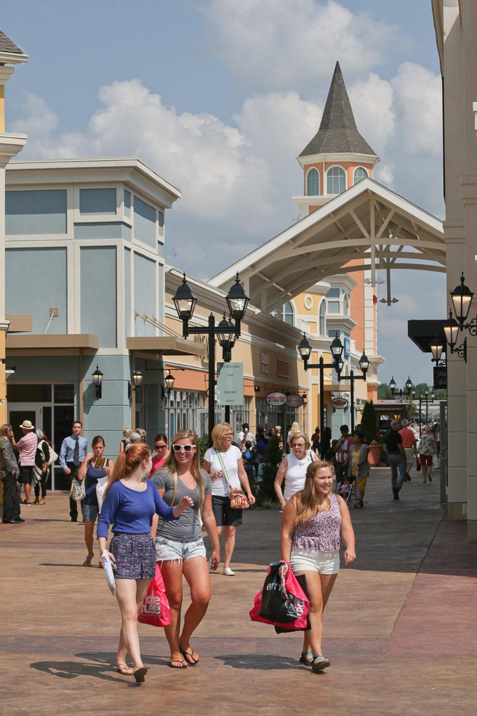 The Outlet Shoppes in Simpsonville, KY. July 31, 2014