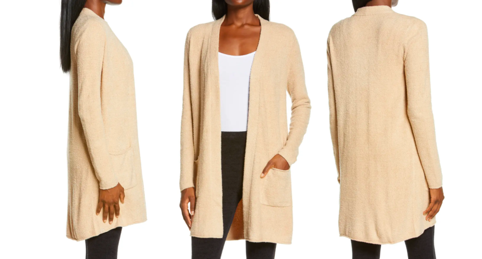 Save 50% on the Barefoot Dreams CozyChic Lite Long Cardigan at Nordstrom.