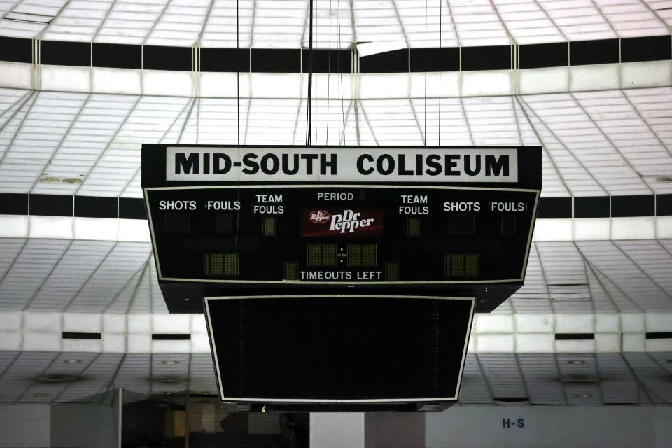 The Mid-South Coliseum was built in 1964 and closed in 2006.