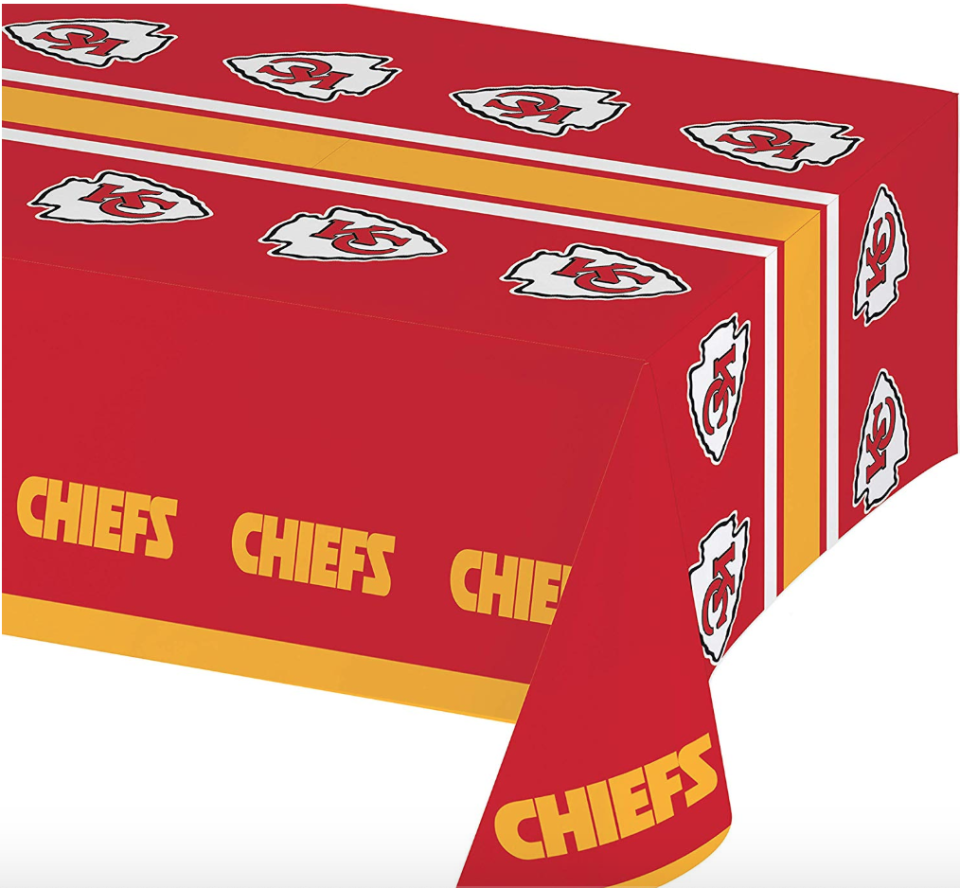  Chiefs Plastic Tablecloths