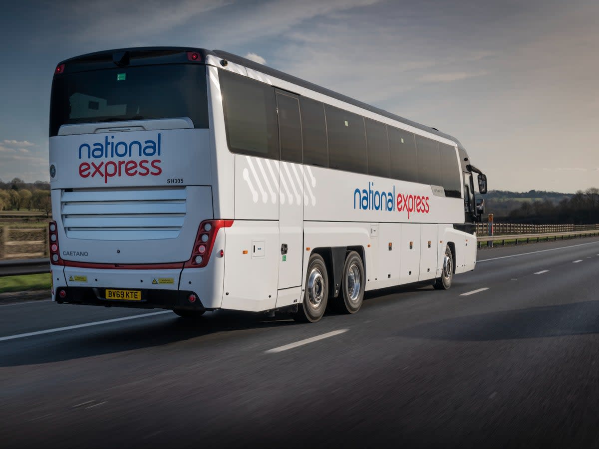 Driving home at Christmas: National Express is adding extra intercity coaches on 25 December (National Express)