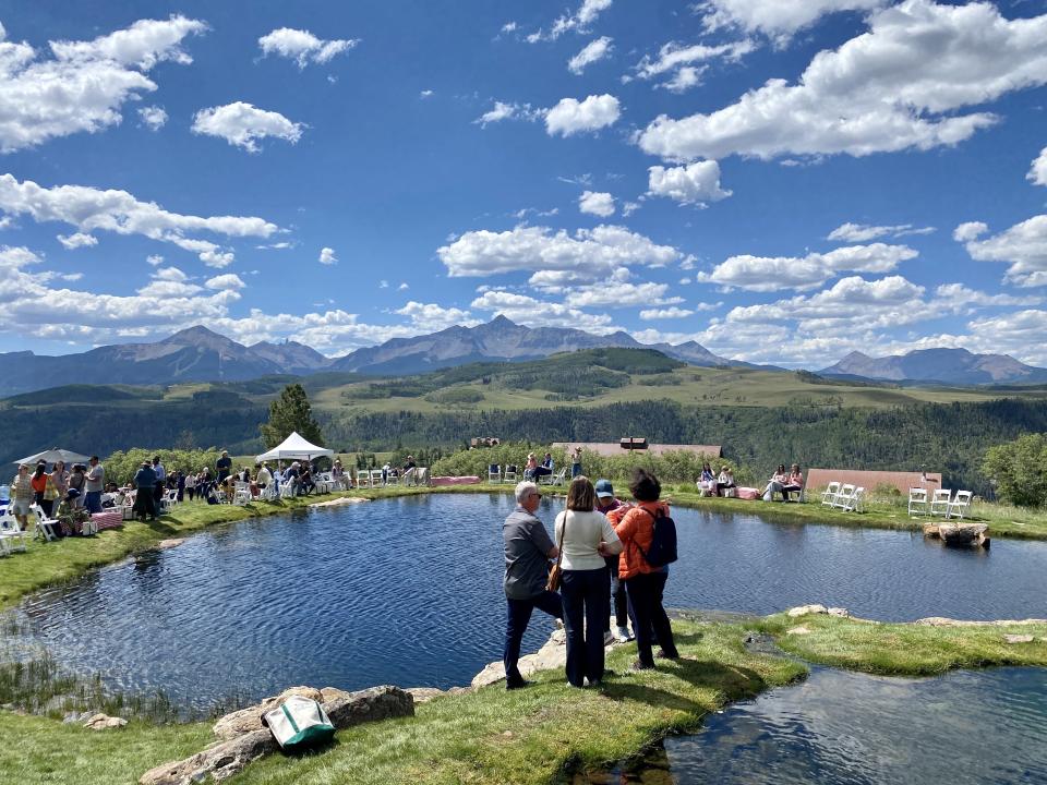 The scene at the 2022 Telluride Film Festival Patron Brunch - Credit: Marcus Jones