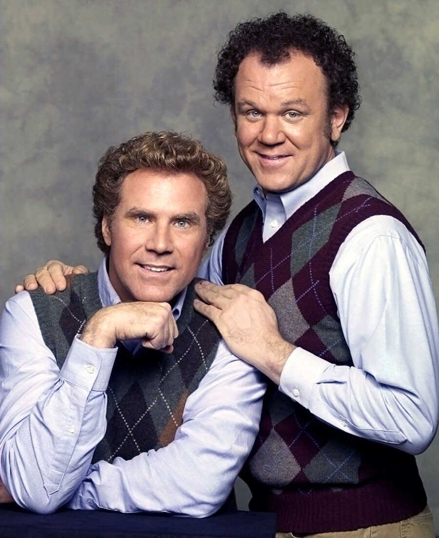 STEP BROTHERS, Will Ferrell, John C. Reilly, 2008.