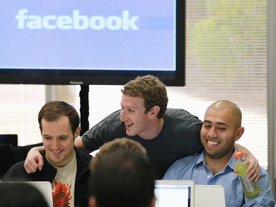 mark zuckerberg facebook employees