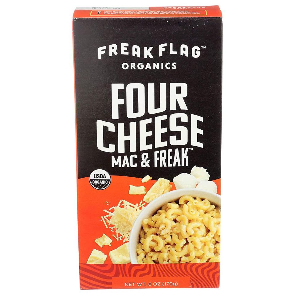 6) Freak Flag Organics Four Cheese Mac & Freak