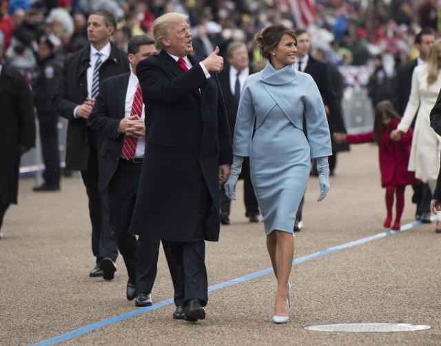 Íntimo Bungalow cruzar Los vestidos de las primeras damas en las investiduras a presidente de  EE.UU. de los últimos 60 años